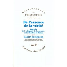 De l'essence de la vérité