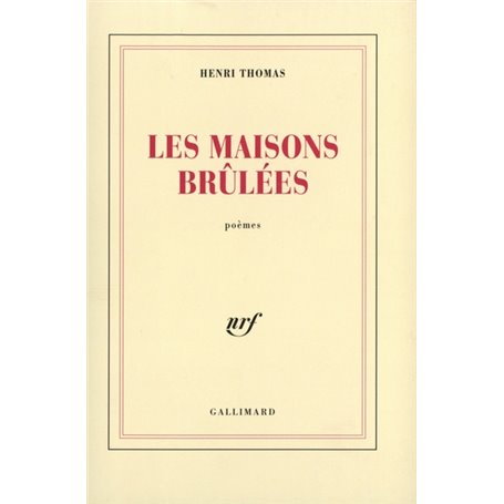 Les maisons brûlées