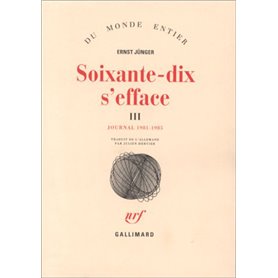 Soixante-dix s'efface