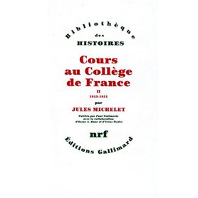 Cours au Collège de France (1838-1851)