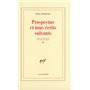 Prospectus et tous écrits suivants