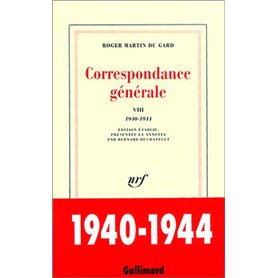 Correspondance générale