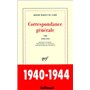 Correspondance générale