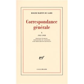 Correspondance générale