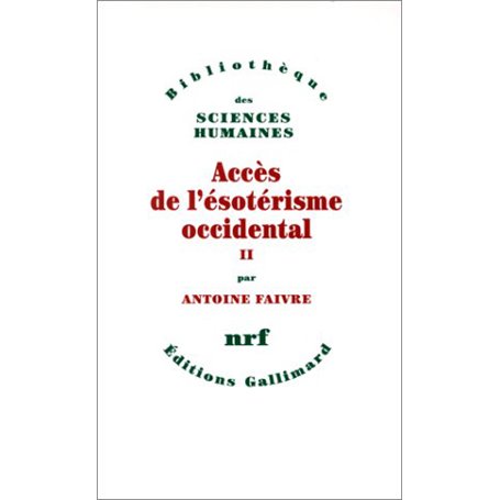 Accès de l'ésotérisme occidental