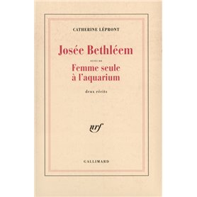 Josée Bethléem / Femme seule à l'aquarium