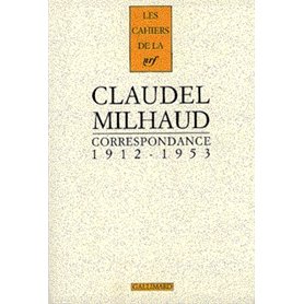 Correspondance avec Darius Milhaud
