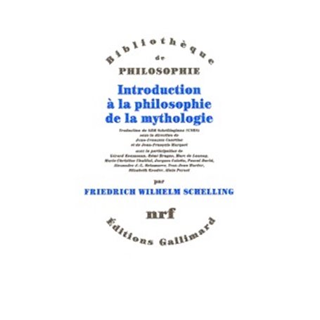 Introduction à la philosophie de la mythologie