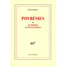 Povrésies ou 65 poèmes autant d'années