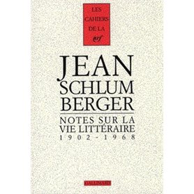 Notes sur la vie littéraire