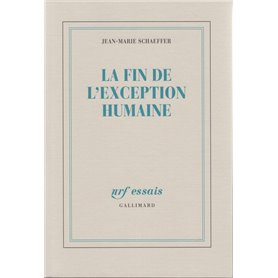 La fin de l'exception humaine