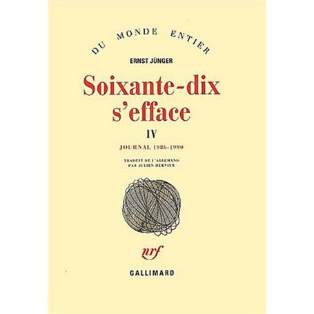 Soixante-dix s'efface