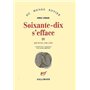 Soixante-dix s'efface