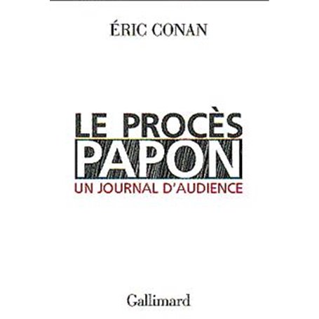 Le Procès Papon