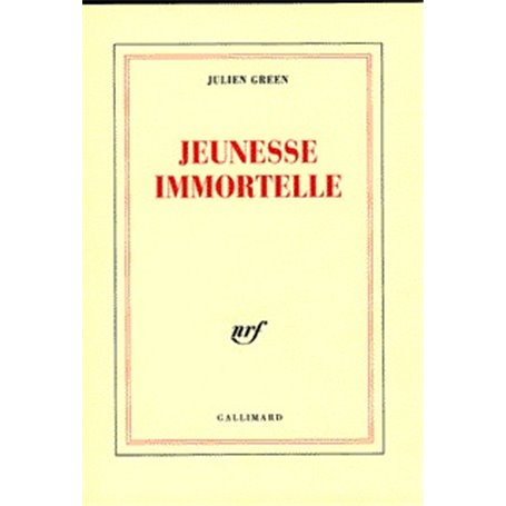 Jeunesse immortelle