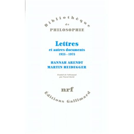 Lettres et autres documents