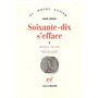 Soixante-dix s'efface