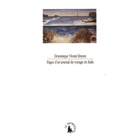 Pages d'un journal de voyage en Italie