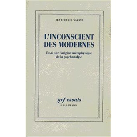 L'Inconscient des Modernes