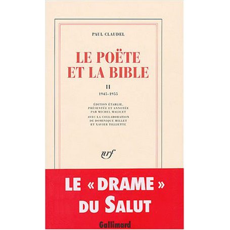 Le Poëte et la Bible