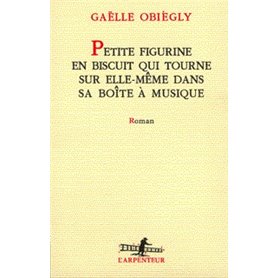 Petite figurine en biscuit qui tourne sur elle-même dans sa boîte à musique