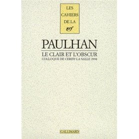 Jean Paulhan : le clair et l'obscur