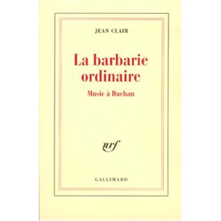 La Barbarie ordinaire