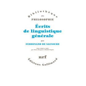 Écrits de linguistique générale