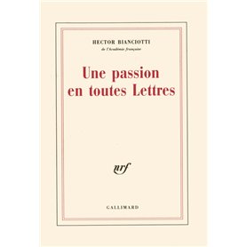 Une Passion en toutes Lettres