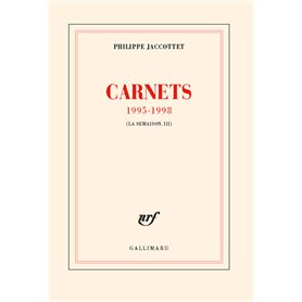 Carnets 1995-1998