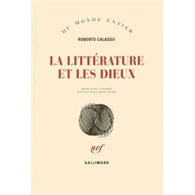 La littérature et les dieux