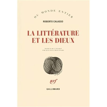 La littérature et les dieux