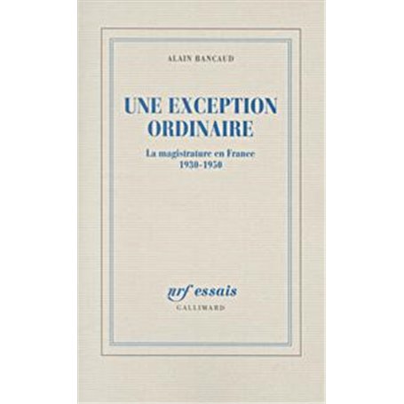 Une Exception ordinaire