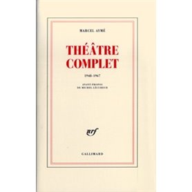 Théâtre complet