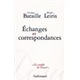 Échanges et correspondances