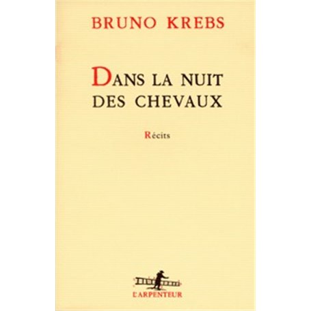 Dans la nuit des chevaux