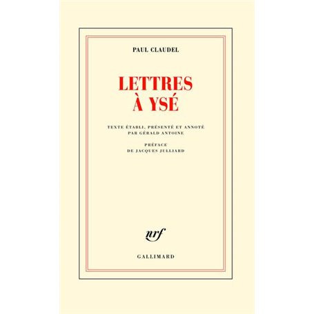 Lettres à Ysé