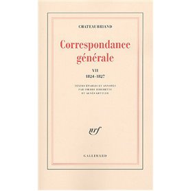 Correspondance générale