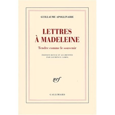 Lettres à Madeleine/Tendre comme le souvenir