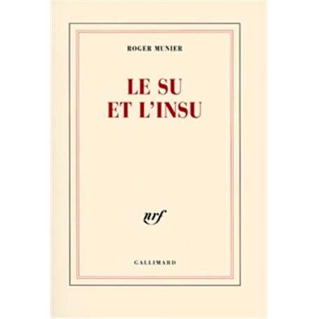 Le Su et l'insu