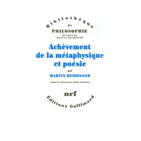 Achèvement de la métaphysique et poésie