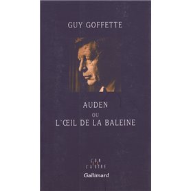 Auden ou L'oeil de la baleine