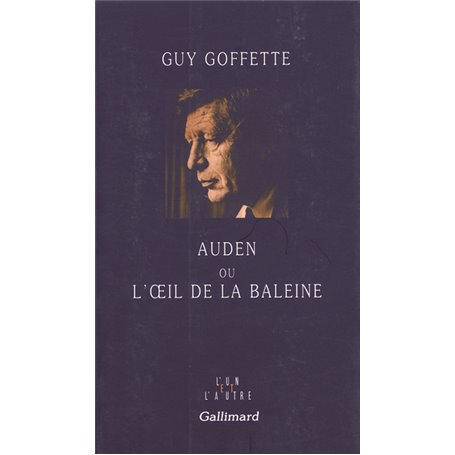 Auden ou L'oeil de la baleine