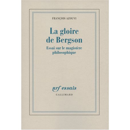 La gloire de Bergson