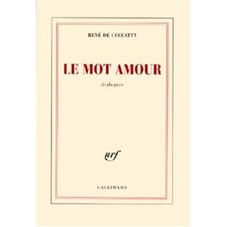 Le mot amour