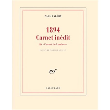 1894 Carnet inédit