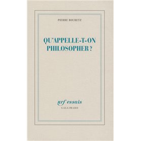 Qu'appelle-t-on philosopher ?