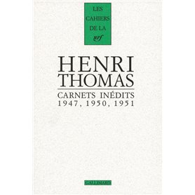 Carnets inédits/Pages 1934-1948