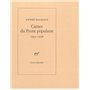 Carnet du Front populaire