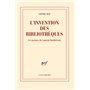 L'invention des bibliothèques